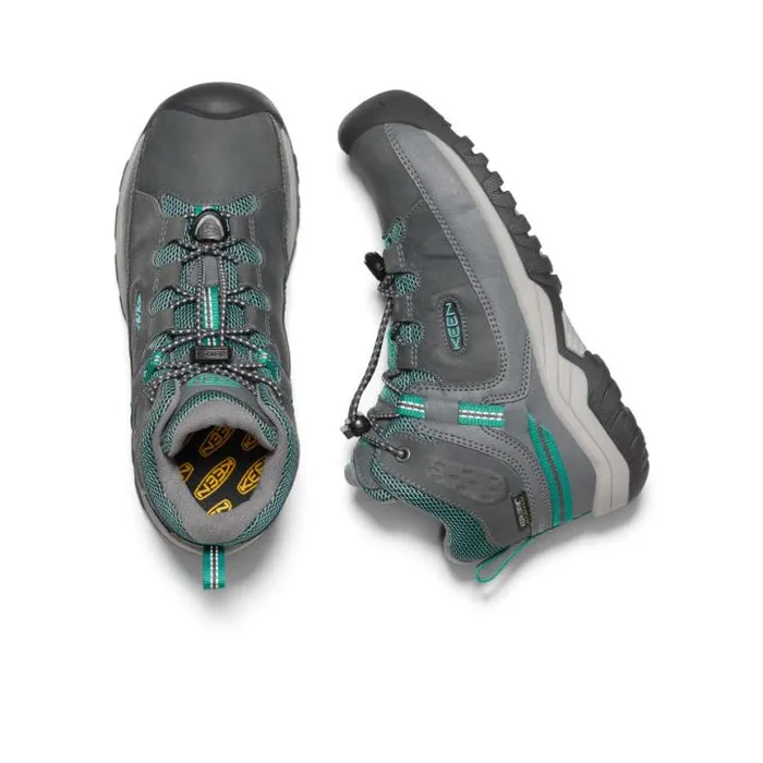 Big Kids039 Grey Hiking Boots 8211 Targhee Mid WP Kids KEEN Playground Big Kids039 Grey Hiking Boots 8211 Targhee Mid WP Kids KEEN Playground
