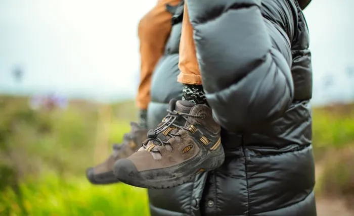 Big Kids039 Grey Hiking Boots 8211 Targhee Mid WP Kids KEEN Playground Big Kids039 Grey Hiking Boots 8211 Targhee Mid WP Kids KEEN Playground