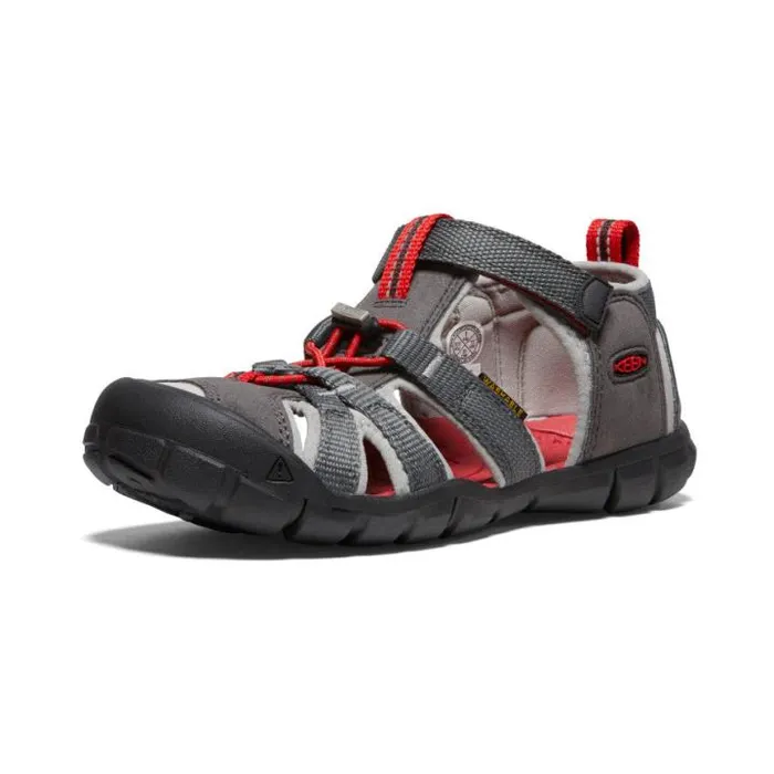 Big Kids039 Grey Water Sandals 8211 Seacamp II CNX Kids KEEN Big Kids Big Kids039 Grey Water Sandals 8211 Seacamp II CNX Kids KEEN Big Kids