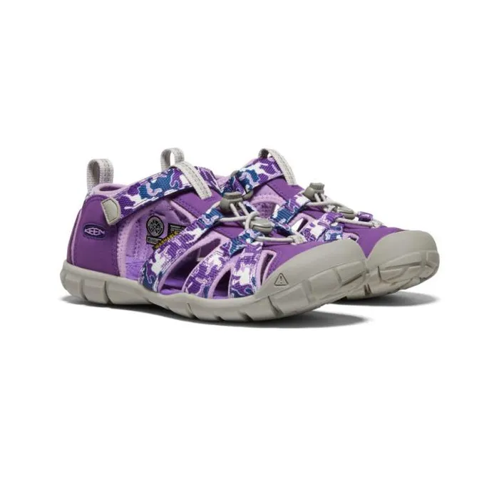 Big Kids039 Purple Camo Water Sandals 8211 Seacamp II CNX Kids KEEN Big Kids Big Kids039 Purple Camo Water Sandals 8211 Seacamp II CNX Kids KEEN Big Kids