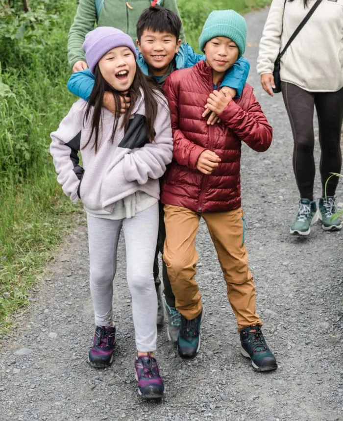 Big Kids039 Wanduro Low Waterproof Vintage IndigoScarlet Ibis Leather Shoe Kids KEEN Hike Big Kids039 Wanduro Low Waterproof Vintage IndigoScarlet Ibis Leather Shoe Kids KEEN Hike