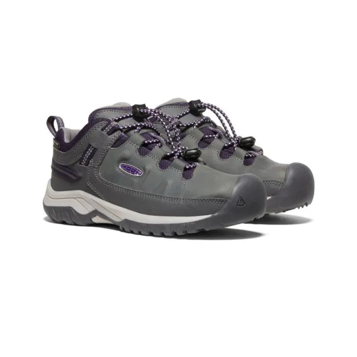 Big Kids039 Waterproof Grey Hiking Shoes 8211 Targhee Low WP Kids KEEN Shoes Big Kids039 Waterproof Grey Hiking Shoes 8211 Targhee Low WP Kids KEEN Shoes