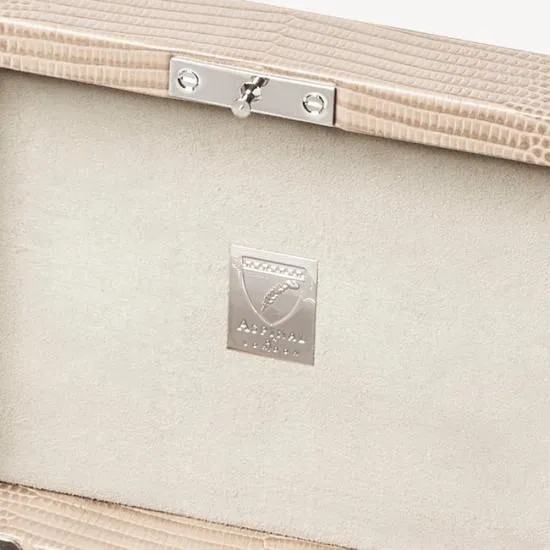 Bijou Jewellery Box Latte Lizard Women Aspinal Of London Jewellery Boxes