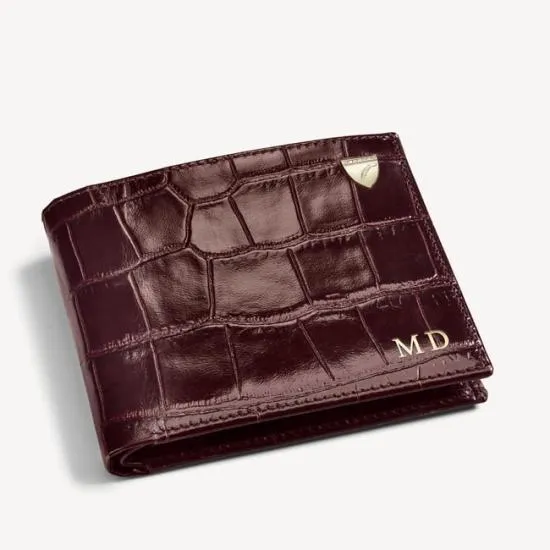 Billfold Coin Wallet Deep Shine Amazon Brown Croc Men Aspinal Of London Billfold Wallets Billfold Coin Wallet Deep Shine Amazon Brown Croc Men Aspinal Of London Billfold Wallets
