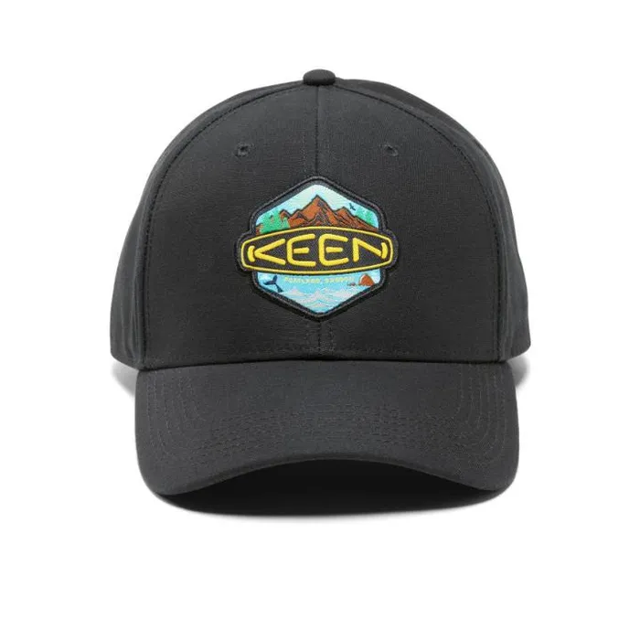 Black KEEN Badge Hat Men KEEN Accessories Black KEEN Badge Hat Men KEEN Accessories
