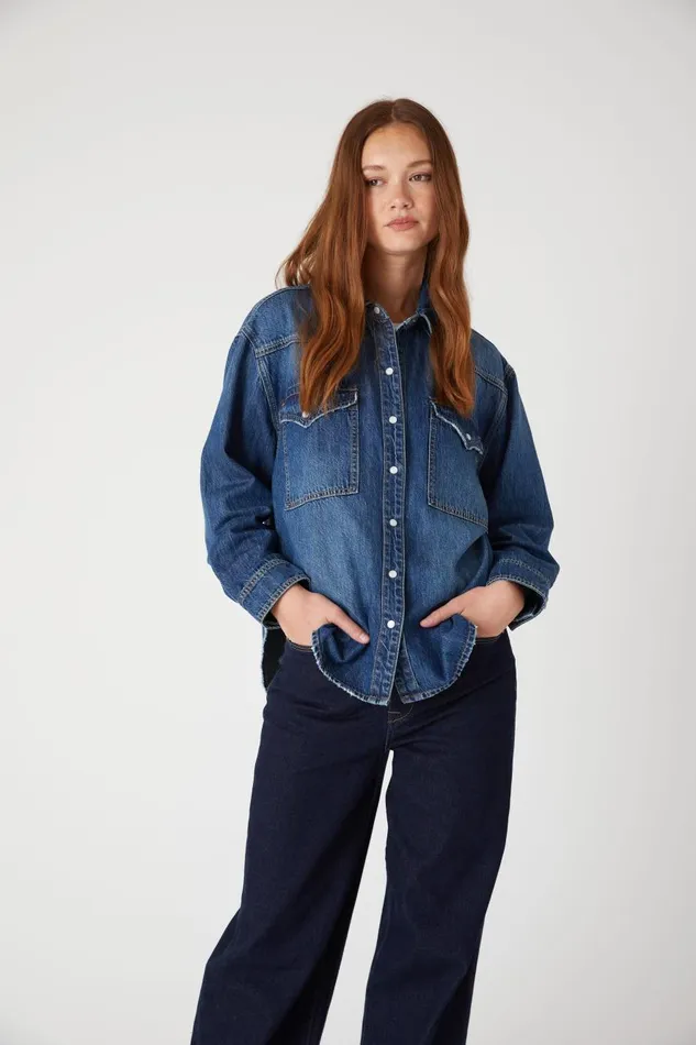 Blank Nyc Rain Shower Shirt Women Shirts Blank Nyc Rain Shower Shirt Women Shirts