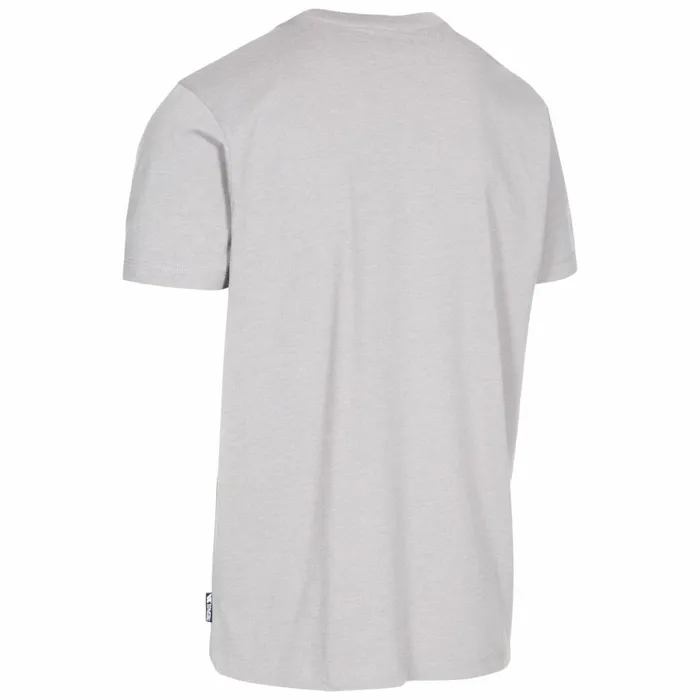 Bothesford Printed TShirt Dark Grey Marl Men Trespass TShirts