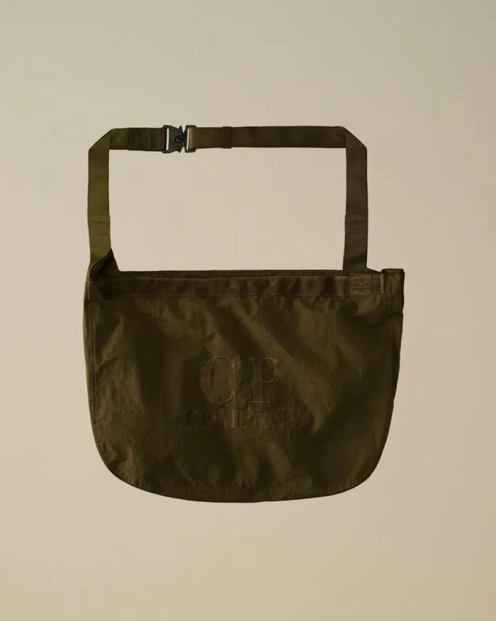 CP Company Backpacks and Waistbag Plain Paper Touch Logo Handbag Ivy Green 8211 Man CP Company Backpacks and Waistbag Plain Paper Touch Logo Handbag Ivy Green 8211 Man