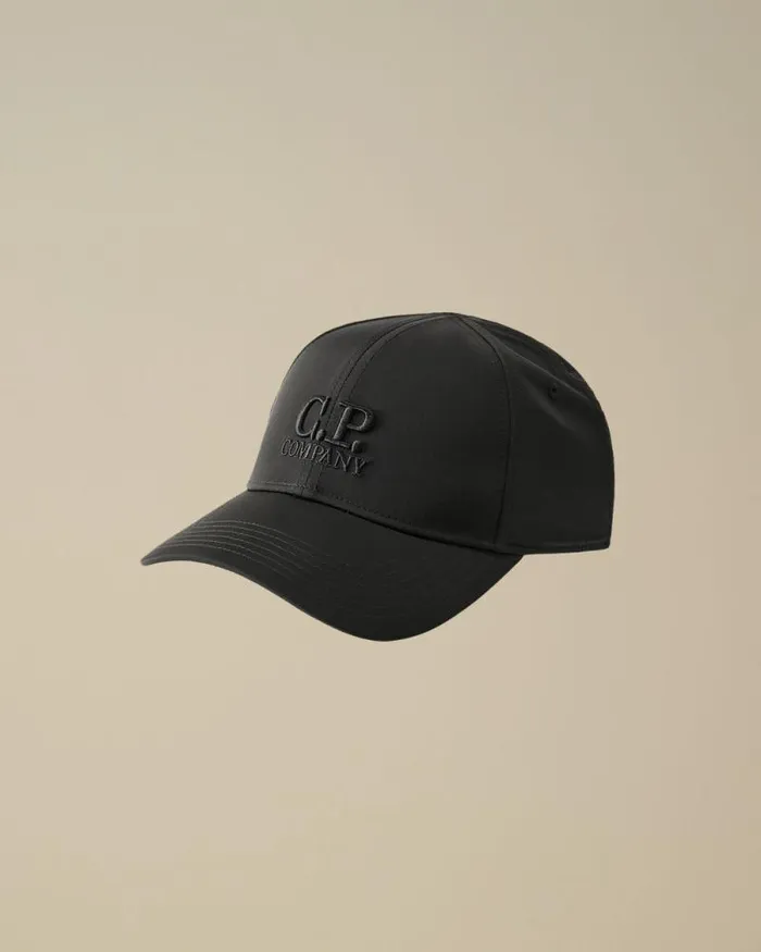 CP Company Hats ChromeR Logo Cap Black 8211 Man