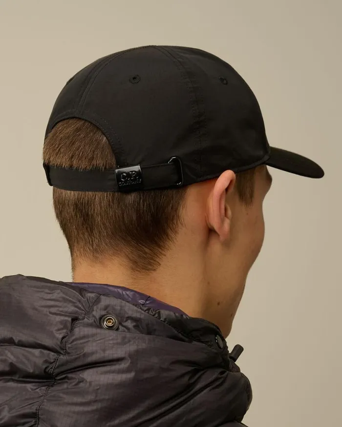 CP Company Hats ChromeR Logo Cap Black 8211 Man