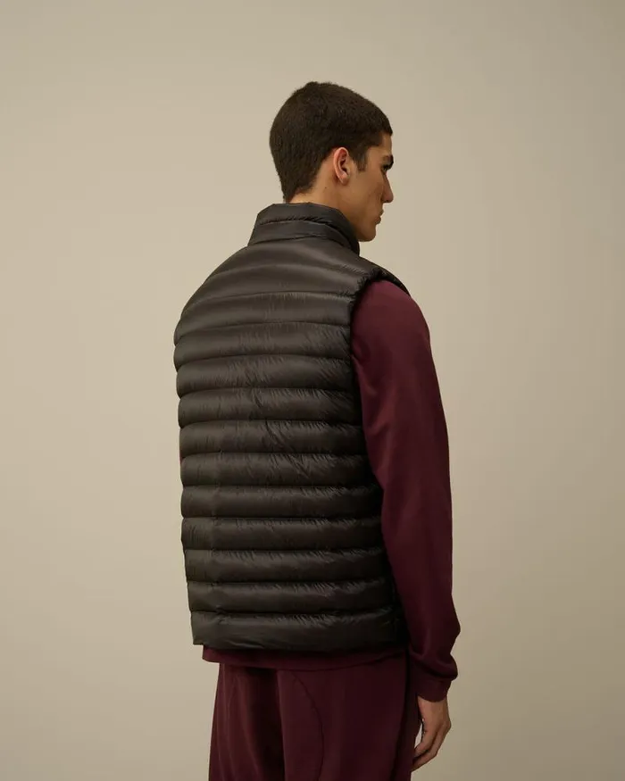CP Company Jacket and Coats DD Shell Lens Down Vest Black 8211 Man