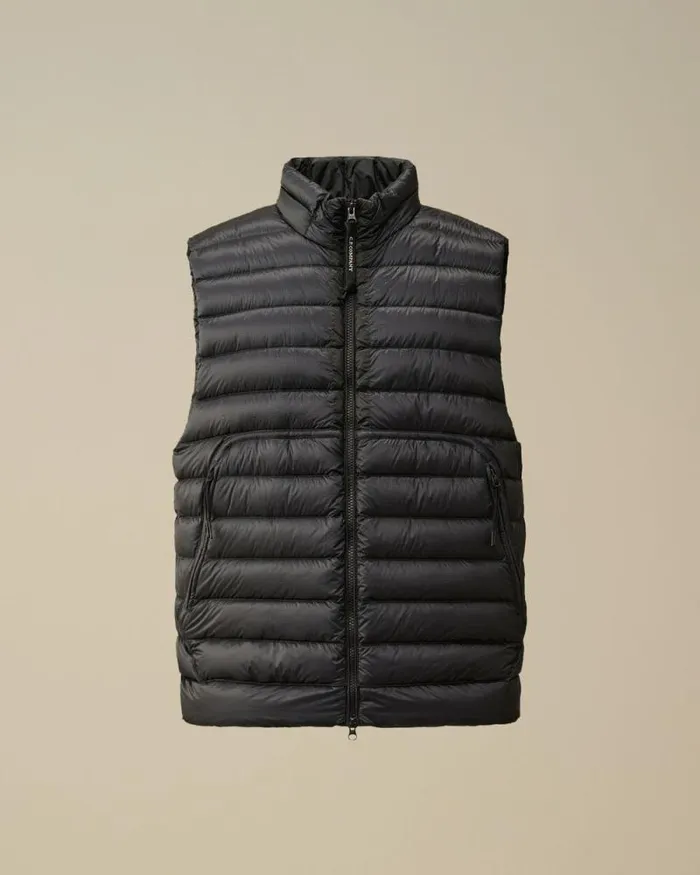 CP Company Jacket and Coats DD Shell Lens Down Vest Total Eclipse Blue 8211 Man CP Company Jacket and Coats DD Shell Lens Down Vest Total Eclipse Blue 8211 Man