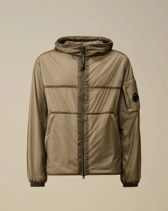 CP Company Jacket and Coats Nada Shell Hooded Jacket Vintage Khaki Beige 8211 Man CP Company Jacket and Coats Nada Shell Hooded Jacket Vintage Khaki Beige 8211 Man