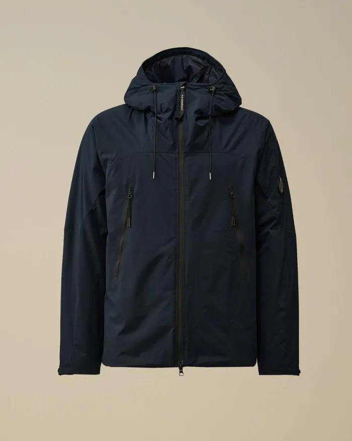 CP Company Jacket and Coats ProTek Hooded Padded Jacket Total Eclipse Blue 8211 Man CP Company Jacket and Coats ProTek Hooded Padded Jacket Total Eclipse Blue 8211 Man