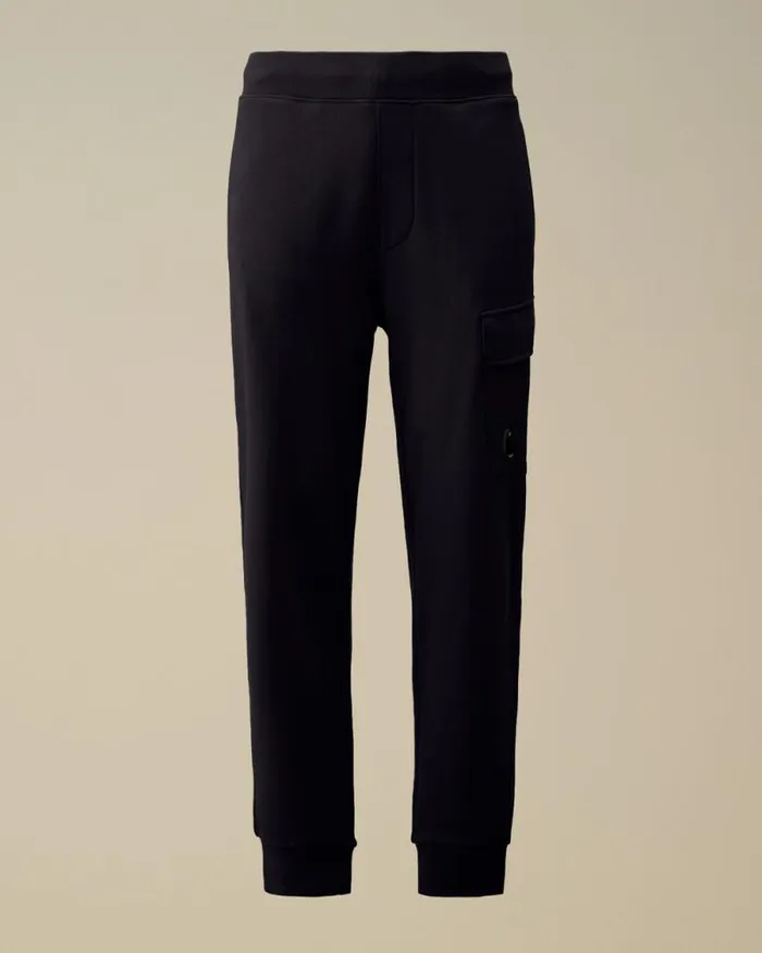 CP Company Tracksuits and Shorts Diagonal Raised Fleece Cargo Sweatpants Total Eclipse Blue 8211 Man CP Company Tracksuits and Shorts Diagonal Raised Fleece Cargo Sweatpants Total Eclipse Blue 8211 Man