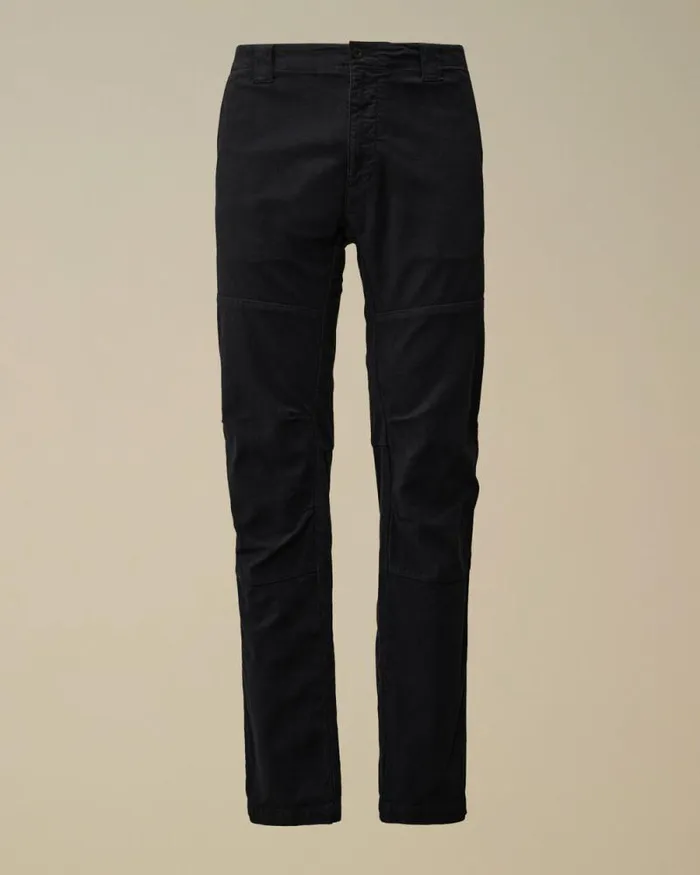 CP Company Trousers Moleskin Stretch Ergonomic Pants Total Eclipse Blue 8211 Man CP Company Trousers Moleskin Stretch Ergonomic Pants Total Eclipse Blue 8211 Man