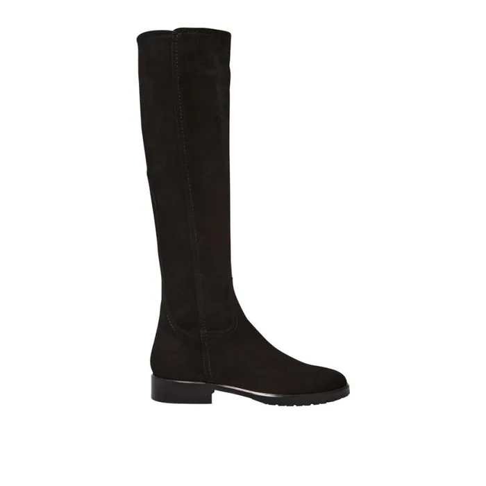 Carl Scarpa Lara Black Suede KneeHigh Boots Women Suede Boots