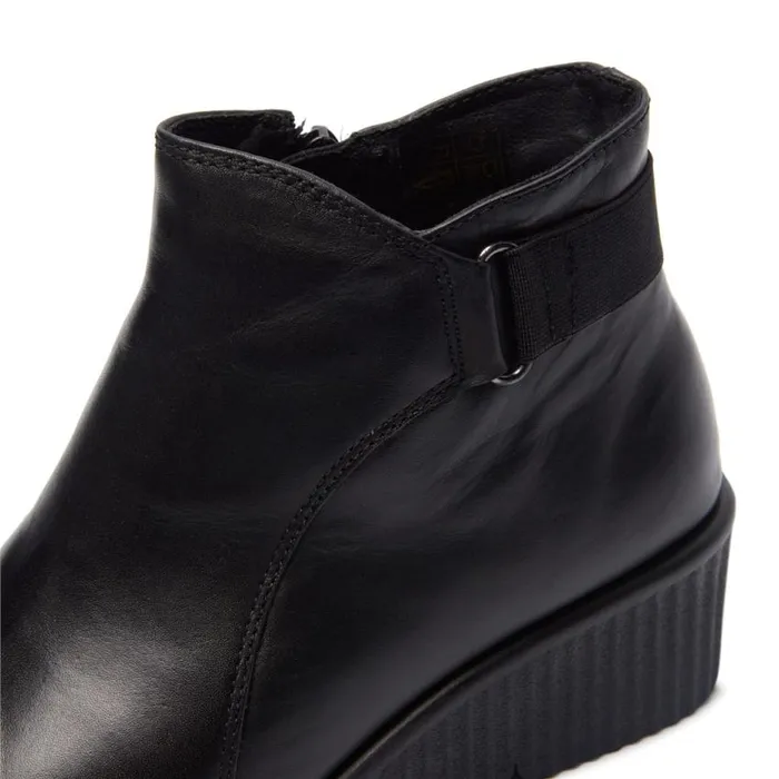 Carl Scarpa Savona Black Leather Wedge Ankle Boots Women Leather Ankle Boots Carl Scarpa Savona Black Leather Wedge Ankle Boots Women Leather Ankle Boots