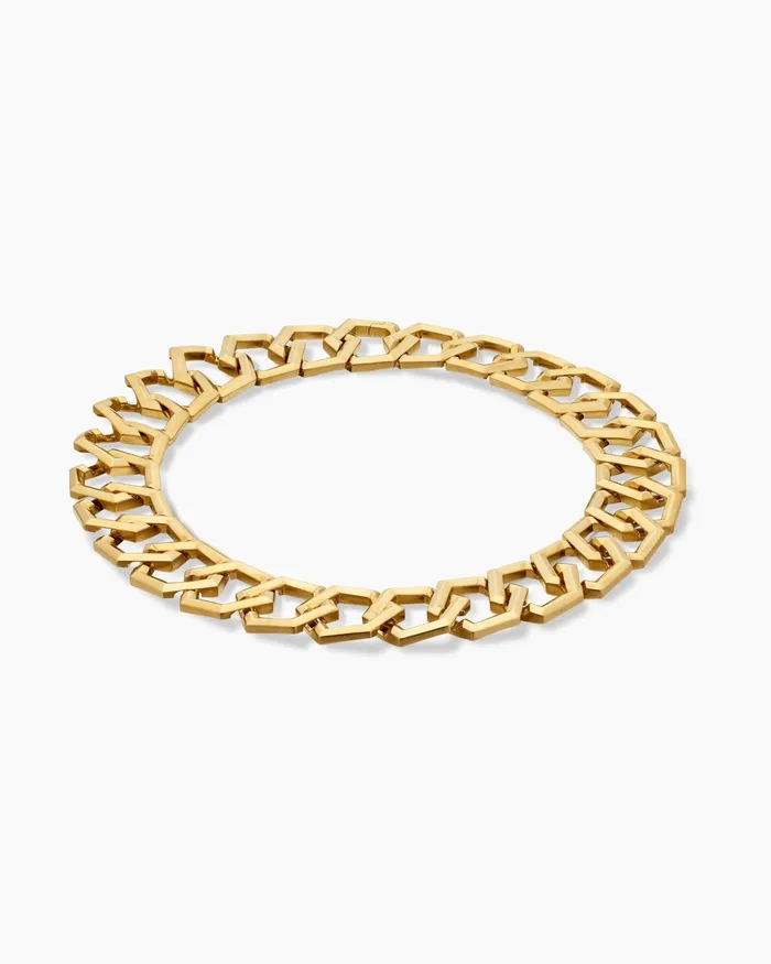 Carlyle Necklace In 18K Yellow Gold 24mm Women David Yurman Statement Carlyle Necklace In 18K Yellow Gold 24mm Women David Yurman Statement