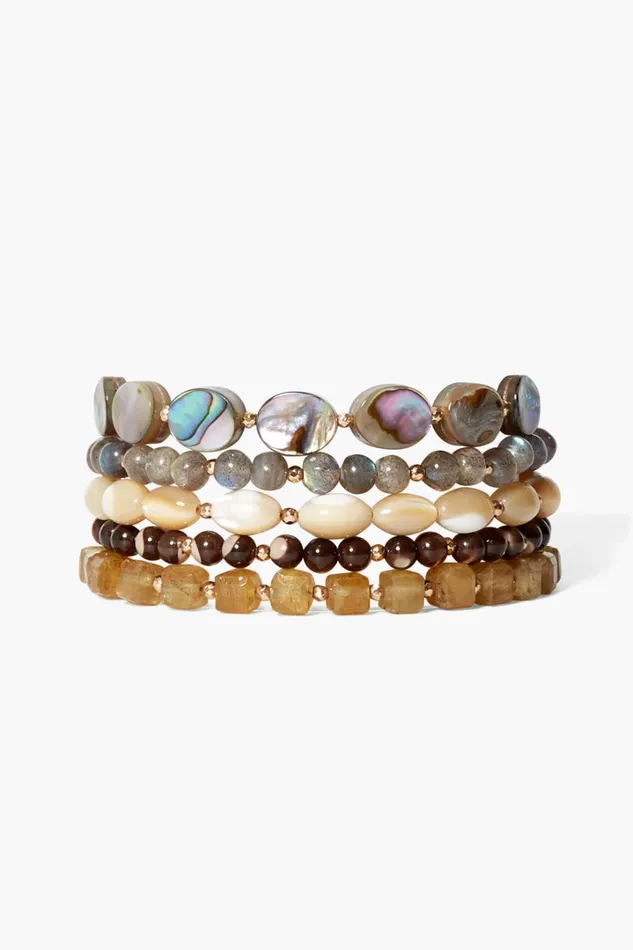 Chan Luu Bracelets Women Keyes Naked Wrap Bracelet Natural Mix