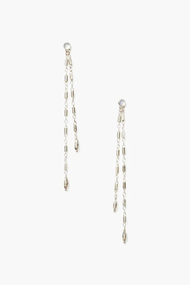 Chan Luu Earrings Women Suleyma Drop Earrings Silver