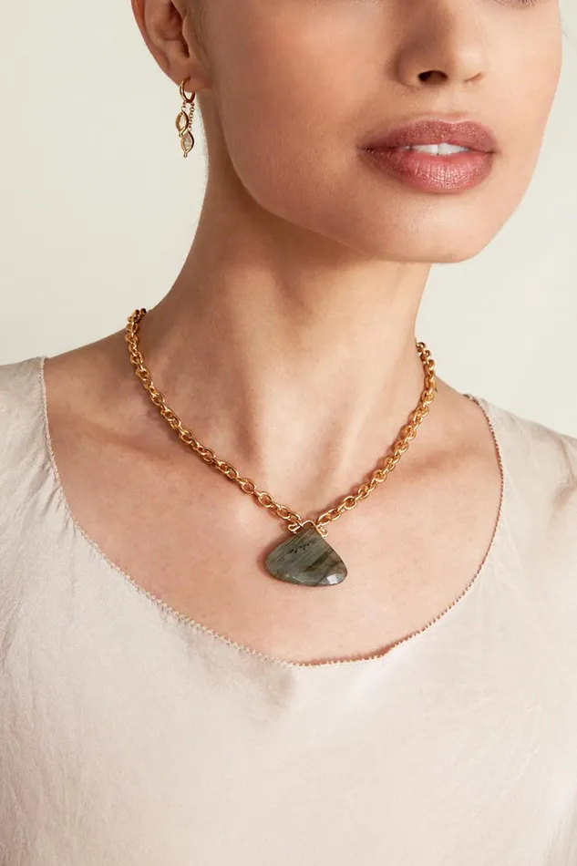 Chan Luu Necklaces Women Augustine Necklace Labradorite