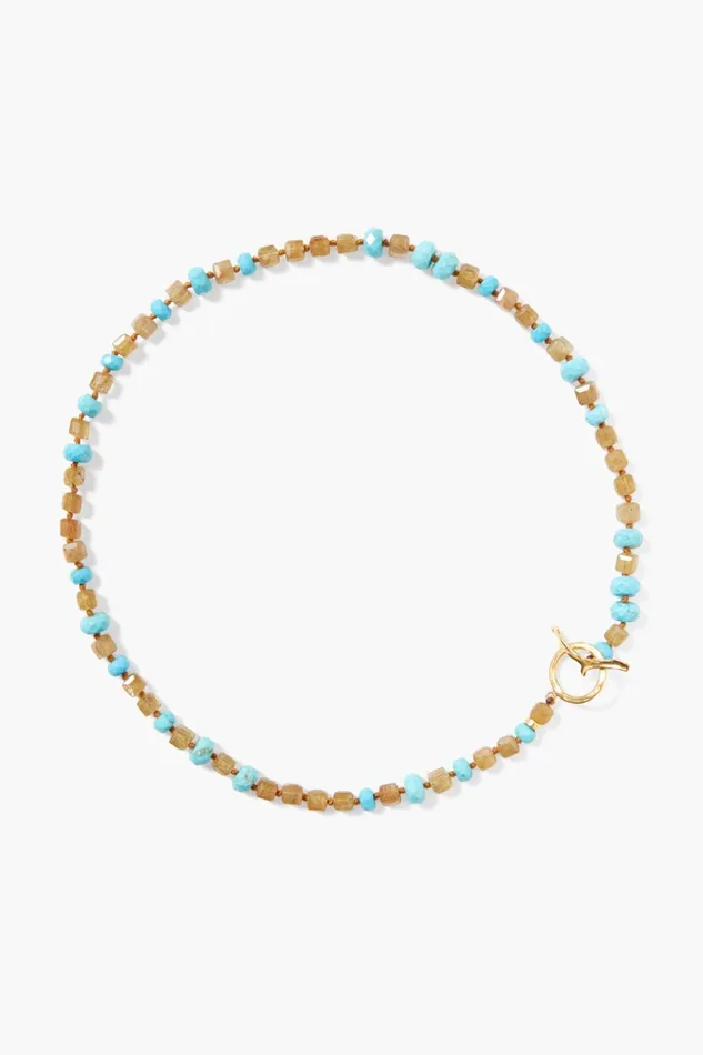 Chan Luu Necklaces Women Laurel Necklace Turquoise Mix
