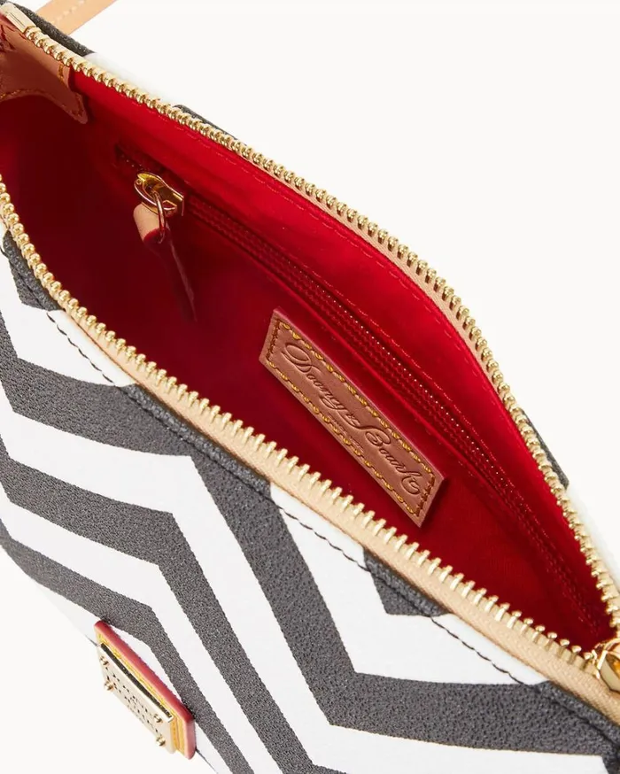Chevron Crossbody Pouchette Black Women Dooney and Bourke Crossbodies Chevron Crossbody Pouchette Black Women Dooney and Bourke Crossbodies