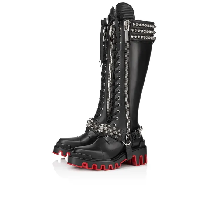 Christian Louboutin Boots Women Janetta Botta Boots 8211 Calf Leather 8211 Black Christian Louboutin Boots Women Janetta Botta Boots 8211 Calf Leather 8211 Black