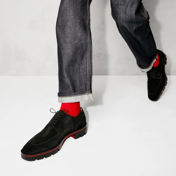 Christian Louboutin Buckles and Laceups Men Davisol Derbies 8211 Leather 8211 Black Christian Louboutin Buckles and Laceups Men Davisol Derbies 8211 Leather 8211 Black