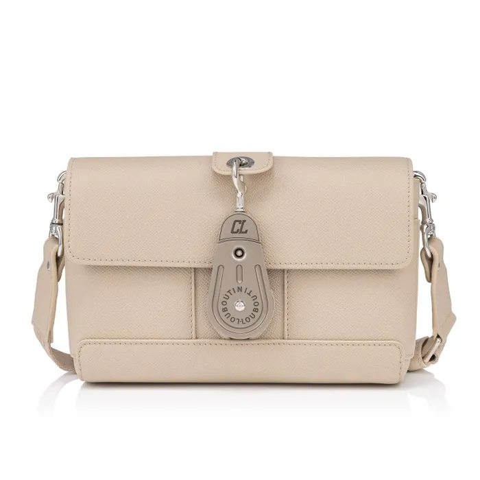 Christian Louboutin Crossbody Bags MenWomen Groovy Crossbody Bag 8211 Calf Alpin Leather 8211 Saharienne Christian Louboutin Crossbody Bags MenWomen Groovy Crossbody Bag 8211 Calf Alpin Leather 8211 Saharienne