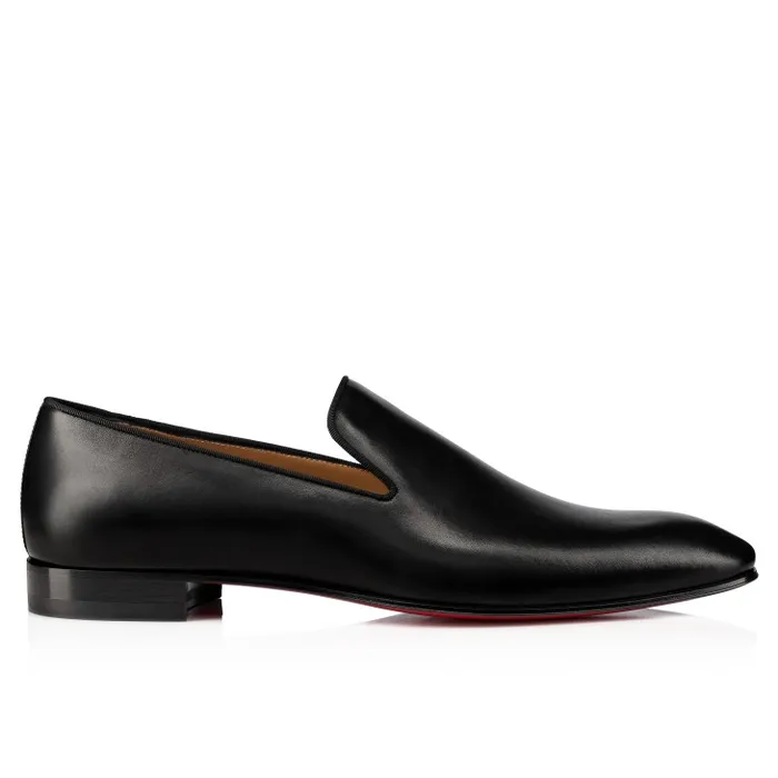 Christian Louboutin Loafers and Moccasins Men Dandelion Loafers 8211 Calf Leather 8211 Black