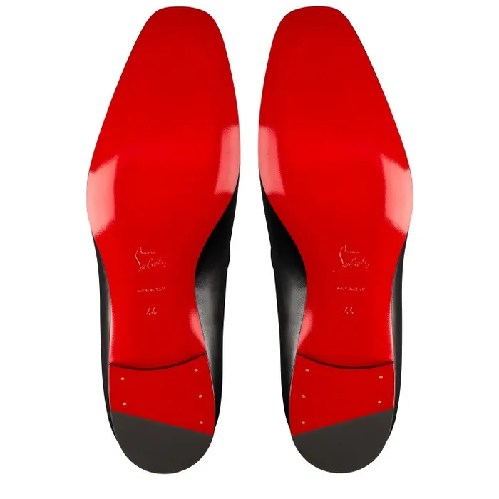 Christian Louboutin Loafers and Moccasins Men Dandelion Loafers 8211 Calf Leather 8211 Black