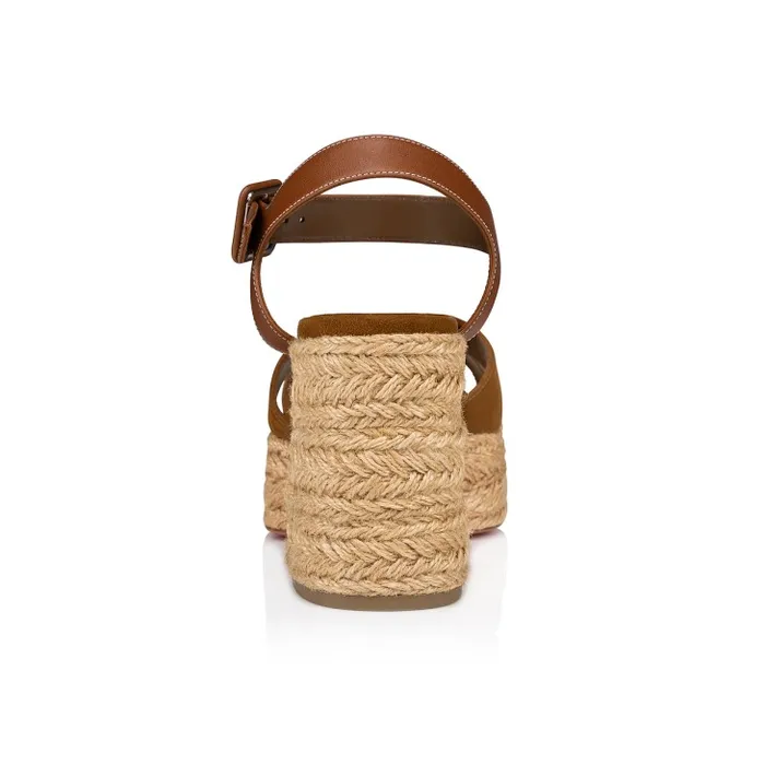 Christian Louboutin Platforms Women Calakala 85 Mm Espadrilles Suede And Calf Leather 8211 Rhea