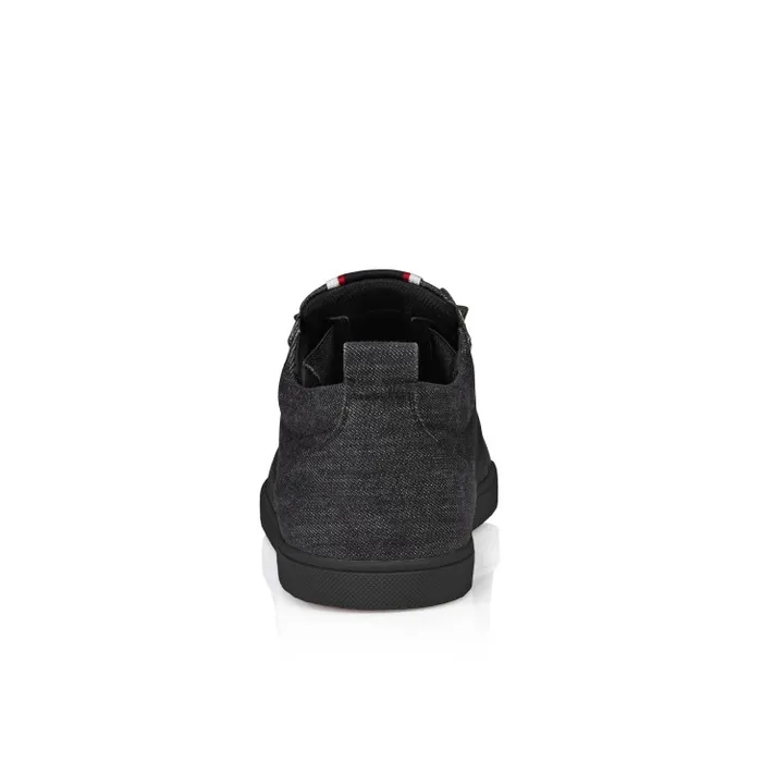 Christian Louboutin Sneakers Men FAV Fique A Vontade Slipon Sneakers 8211 Denim Brushed Effect 8211 Black