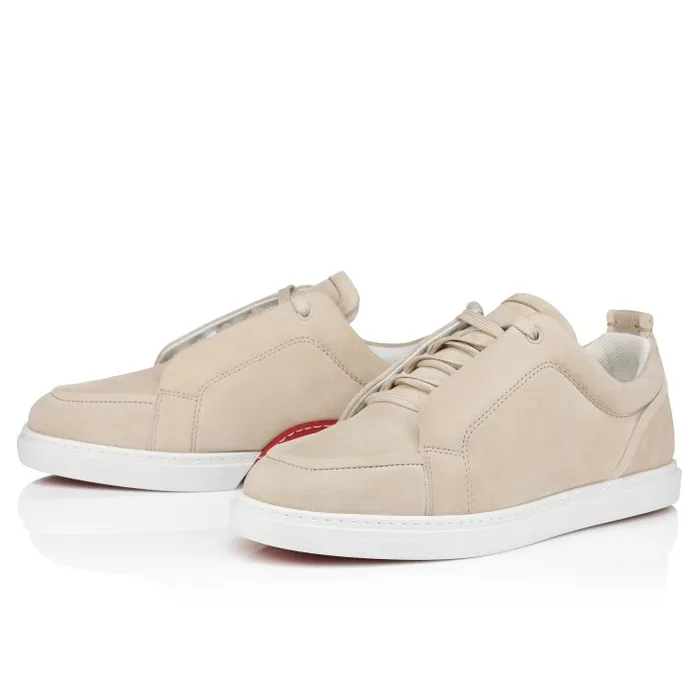 Christian Louboutin Sneakers Men Jimmy Sneakers 8211 Veau Velours 8211 Foggy