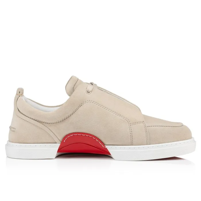 Christian Louboutin Sneakers Men Jimmy Sneakers 8211 Veau Velours 8211 Foggy
