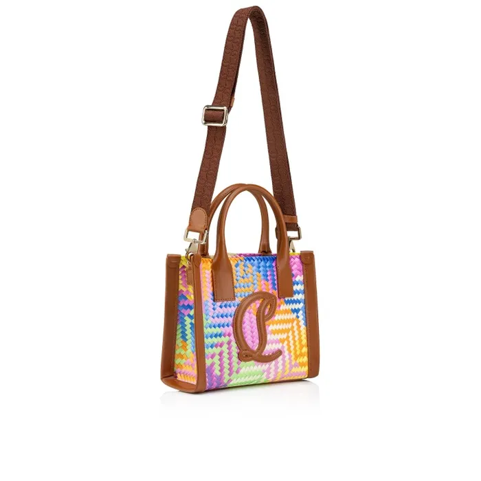 Christian Louboutin Totes Women By My Side Mini Tote Bag 8211 Braiding And Calf Leather 8211 Multicolor