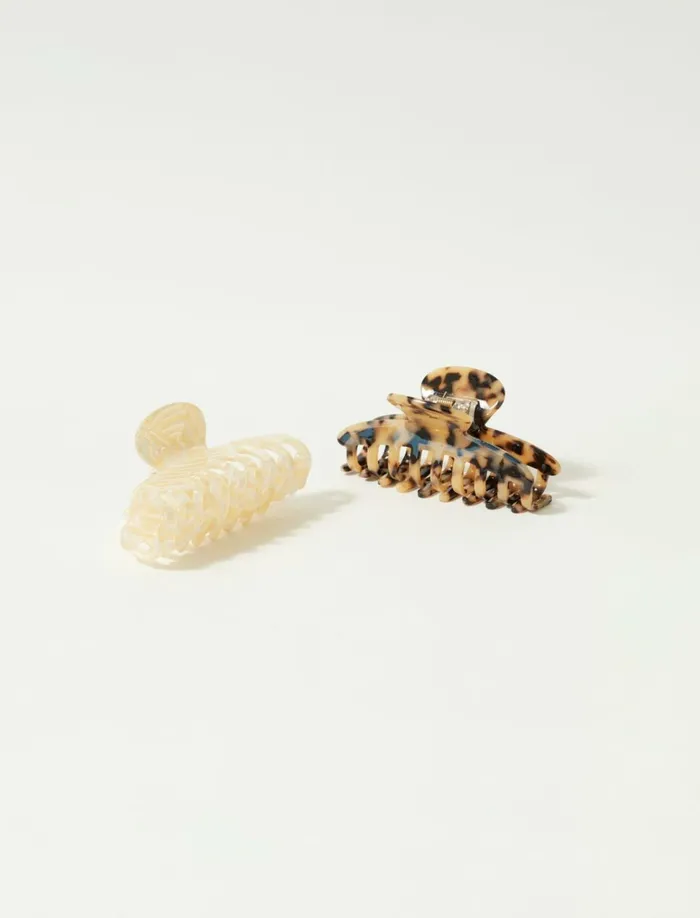 Classic Tortoise Claw Set Multi Women Lucky Brand Hair Accessories