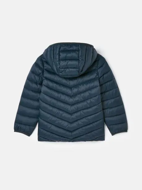 Coats and Jackets Boys Joules Navy Blue Showerproof Padded Coat