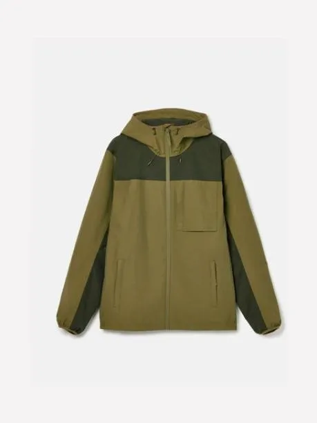 Coats and Jackets Men Joules Green Lightweight Waterproof Coat