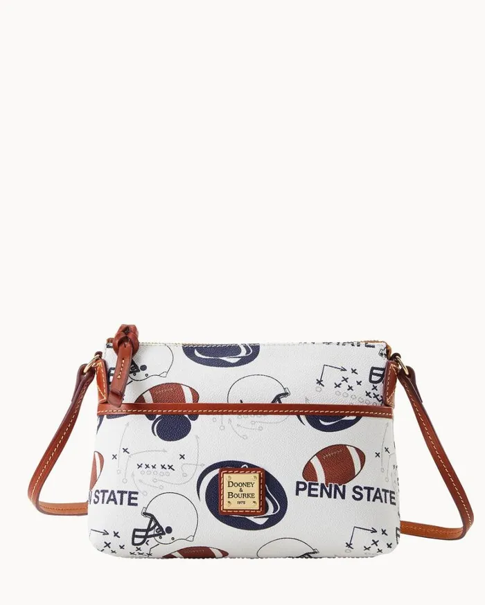 Collegiate Penn State University Ginger Crossbody Penn State Women Dooney and Bourke Crossbodies Collegiate Penn State University Ginger Crossbody Penn State Women Dooney and Bourke Crossbodies