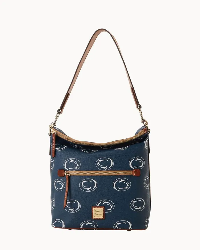 Collegiate Penn State University Large Sac Penn State Women Dooney and Bourke Shoulder Bags Collegiate Penn State University Large Sac Penn State Women Dooney and Bourke Shoulder Bags