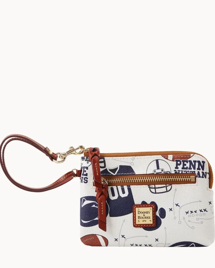 Collegiate Penn State University Zip Around Wristlet Penn State Women Dooney and Bourke Wallets Collegiate Penn State University Zip Around Wristlet Penn State Women Dooney and Bourke Wallets