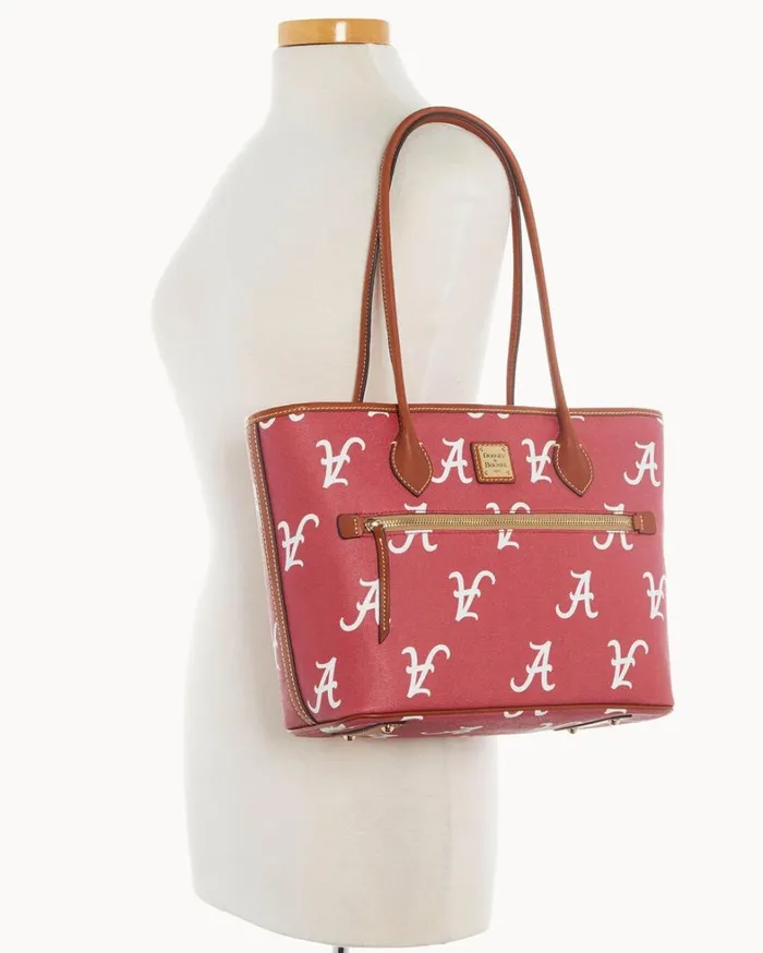 Collegiate University Of Alabama Tote Alabama Women Dooney and Bourke Totes Collegiate University Of Alabama Tote Alabama Women Dooney and Bourke Totes