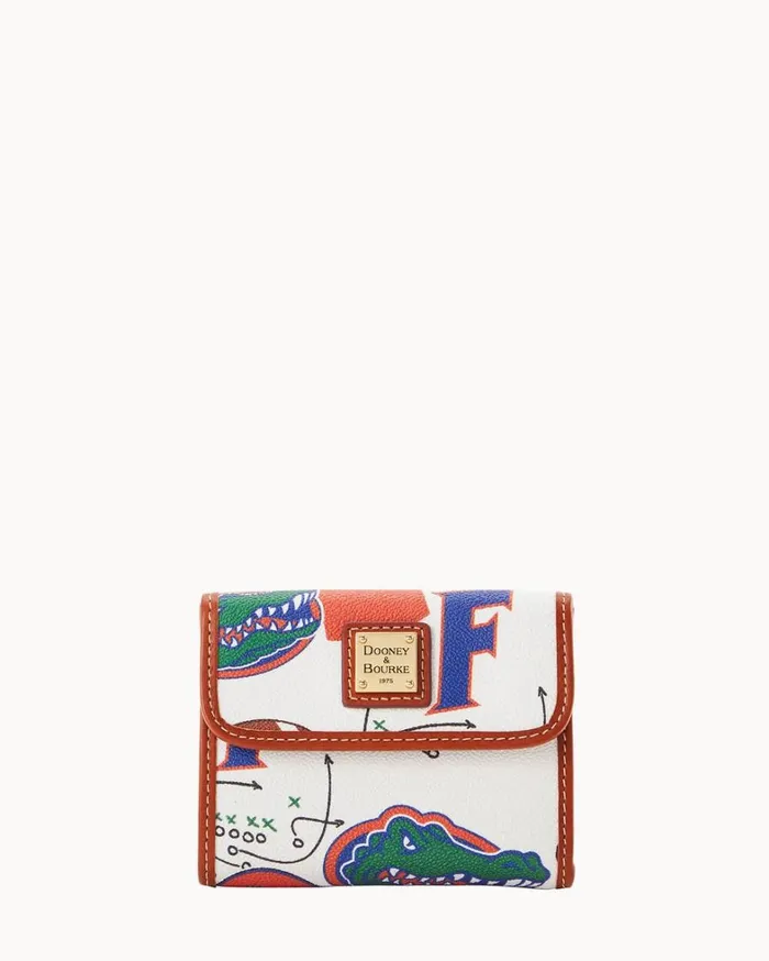 Collegiate University Of Florida Flap Credit Card Wallet University Of Florid Women Dooney and Bourke Wallets Collegiate University Of Florida Flap Credit Card Wallet University Of Florid Women Dooney and Bourke Wallets