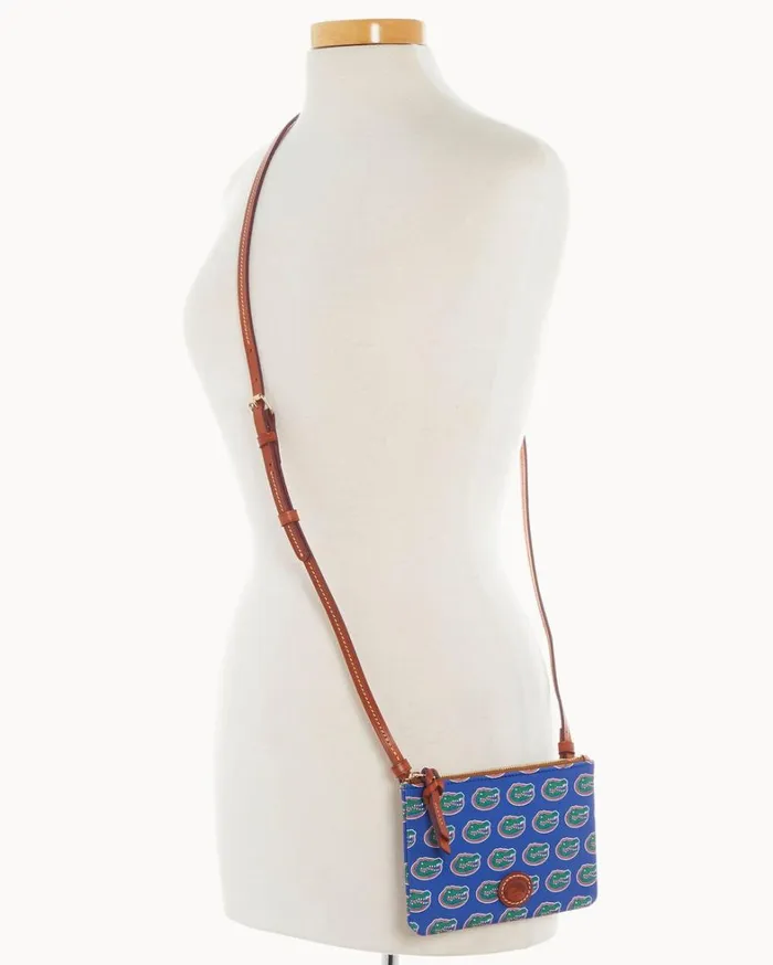 Collegiate University Of Florida Top Zip Crossbody University Of Florid Women Dooney and Bourke Crossbodies Collegiate University Of Florida Top Zip Crossbody University Of Florid Women Dooney and Bourke Crossbodies