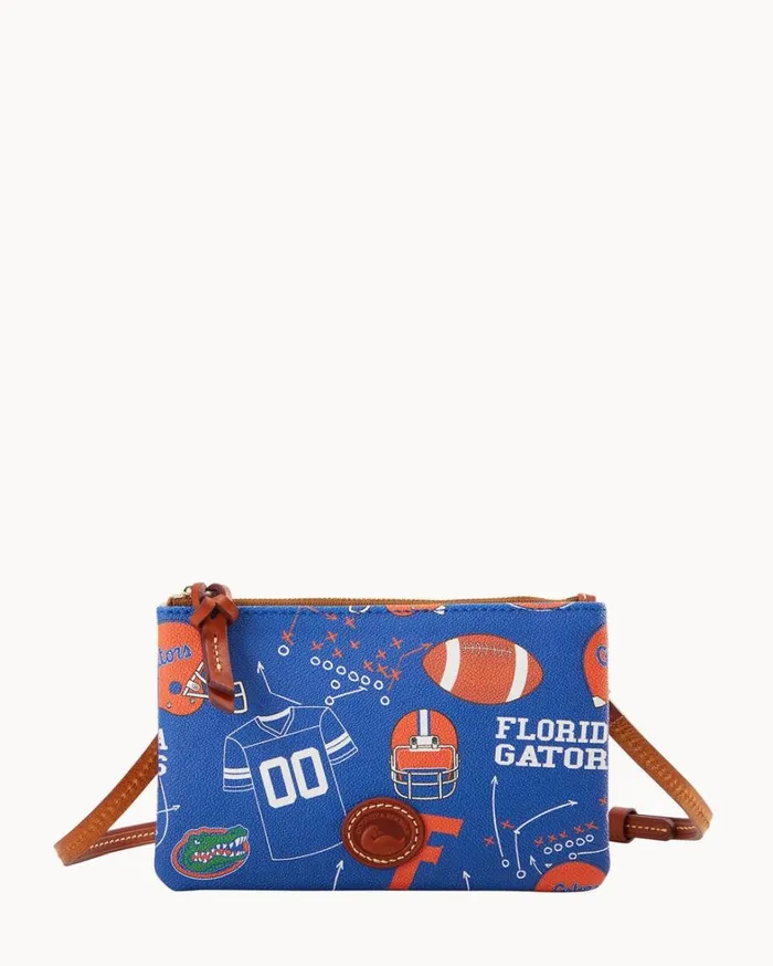 Collegiate University Of Florida Top Zip Crossbody University Of Florida Women Dooney and Bourke Crossbodies Collegiate University Of Florida Top Zip Crossbody University Of Florida Women Dooney and Bourke Crossbodies