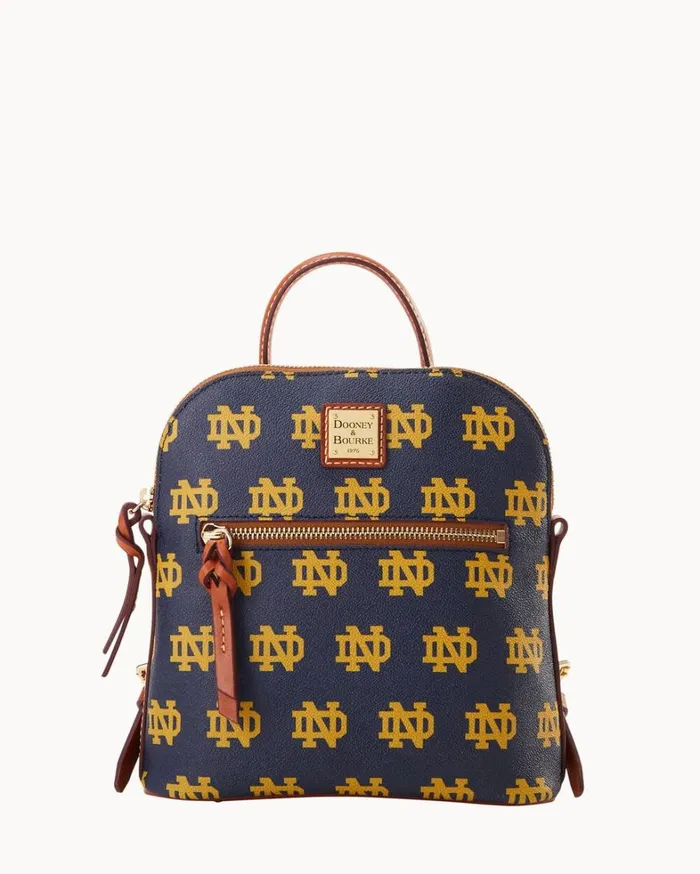 Collegiate University Of Notre Dame Small Backpack University Of Notre Dame Women Dooney and Bourke Backpacks Collegiate University Of Notre Dame Small Backpack University Of Notre Dame Women Dooney and Bourke Backpacks