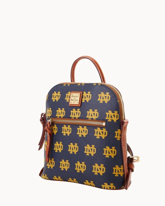 Collegiate University Of Notre Dame Small Backpack University Of Notre Dame Women Dooney and Bourke Backpacks Collegiate University Of Notre Dame Small Backpack University Of Notre Dame Women Dooney and Bourke Backpacks